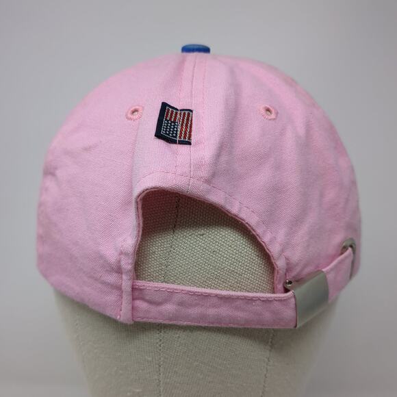 Washington USA Slideback Baseball Cap Pink One Size Adjustable Embroidered - Picture 6 of 9